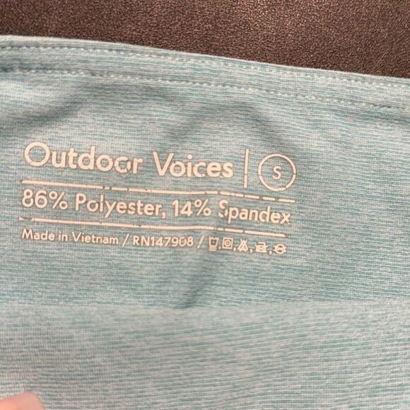 Outdoor voices Light Blue High-Waisted Leggings Sz S - Picture 5 of 7